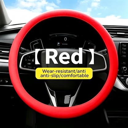 Universal Silicone Steering Wheel Cover, Non‑Slip Soft Grip All Season Car Steering Wheel Protector 🚗 - image 12