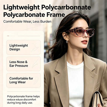 Women's Reading Glasses Anti-Blue Light Full Frame Square🕶️ - image 5