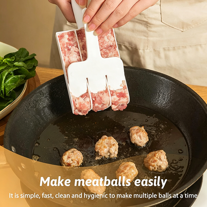 Creative Kitchen Triple Meatball Maker, Meatball Shaper Kitchen Triple Meat Tenderiser Meat Baller 🍳 - image 2