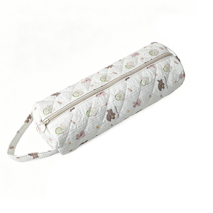 Quilted Multi‑Purpose Storage Bag, Portable Zipper Cosmetic Makeup Pouch with Handle 🧳 - image 11