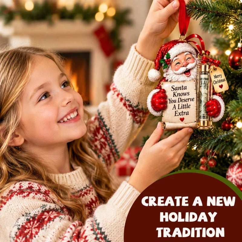 🎁 Surprise Red Envelope Christmas Tree Ornament | Turn Cash Gifts Into Magical Christmas Memories - image 2