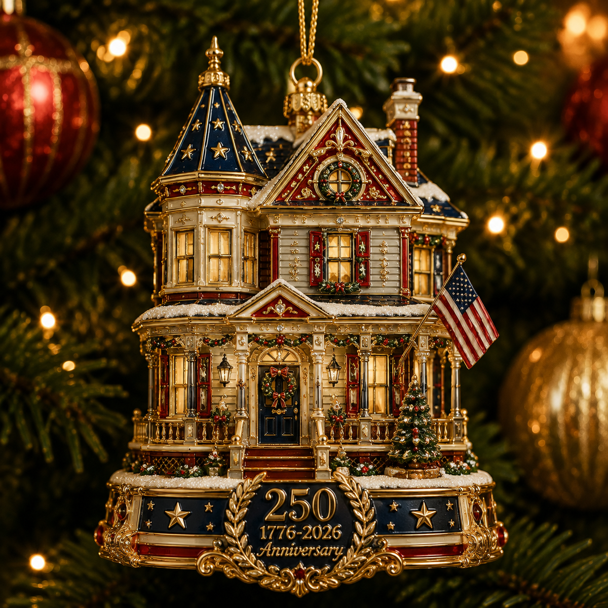 ✨250th Anniversary Heritage Estate Christmas Ornament
