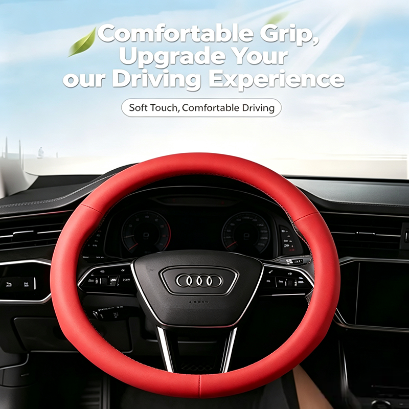 Universal Silicone Steering Wheel Cover, Non‑Slip Soft Grip All Season Car Steering Wheel Protector 🚗 - image 1