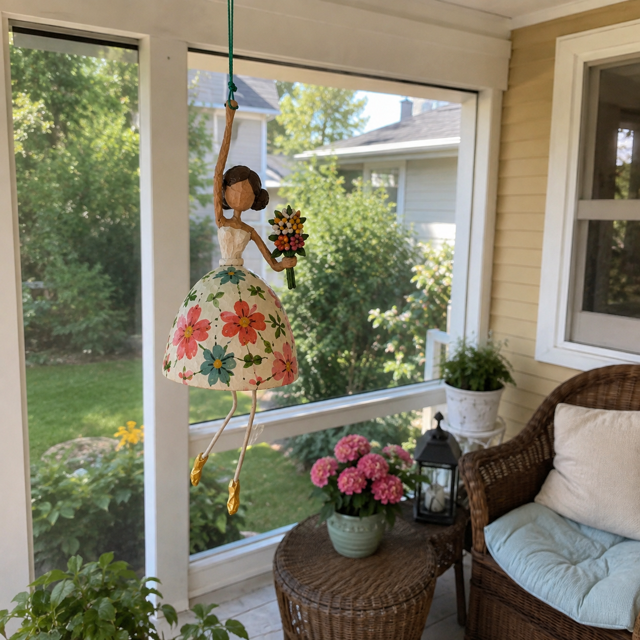 🌈Whimsical Dancing Lady Hanging Ornament - image 13