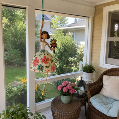 🌈Whimsical Dancing Lady Hanging Ornament - image 13