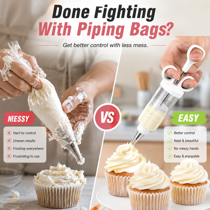 🧁 Easy Cake Decorating Gun – Beautiful Piping Made Simple - image 2