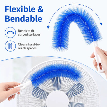 2 Counts Bendable Microfiber Head,Reusable Dust Remover💨 - image 3