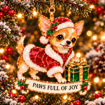 Chihuahua Christmas Ornaments 🎄🐶 | 6 Festive Designs