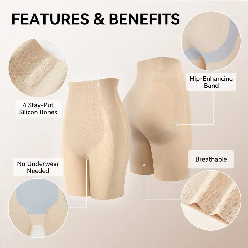 Women High Waisted Seamless Shapewear Shorts🩱