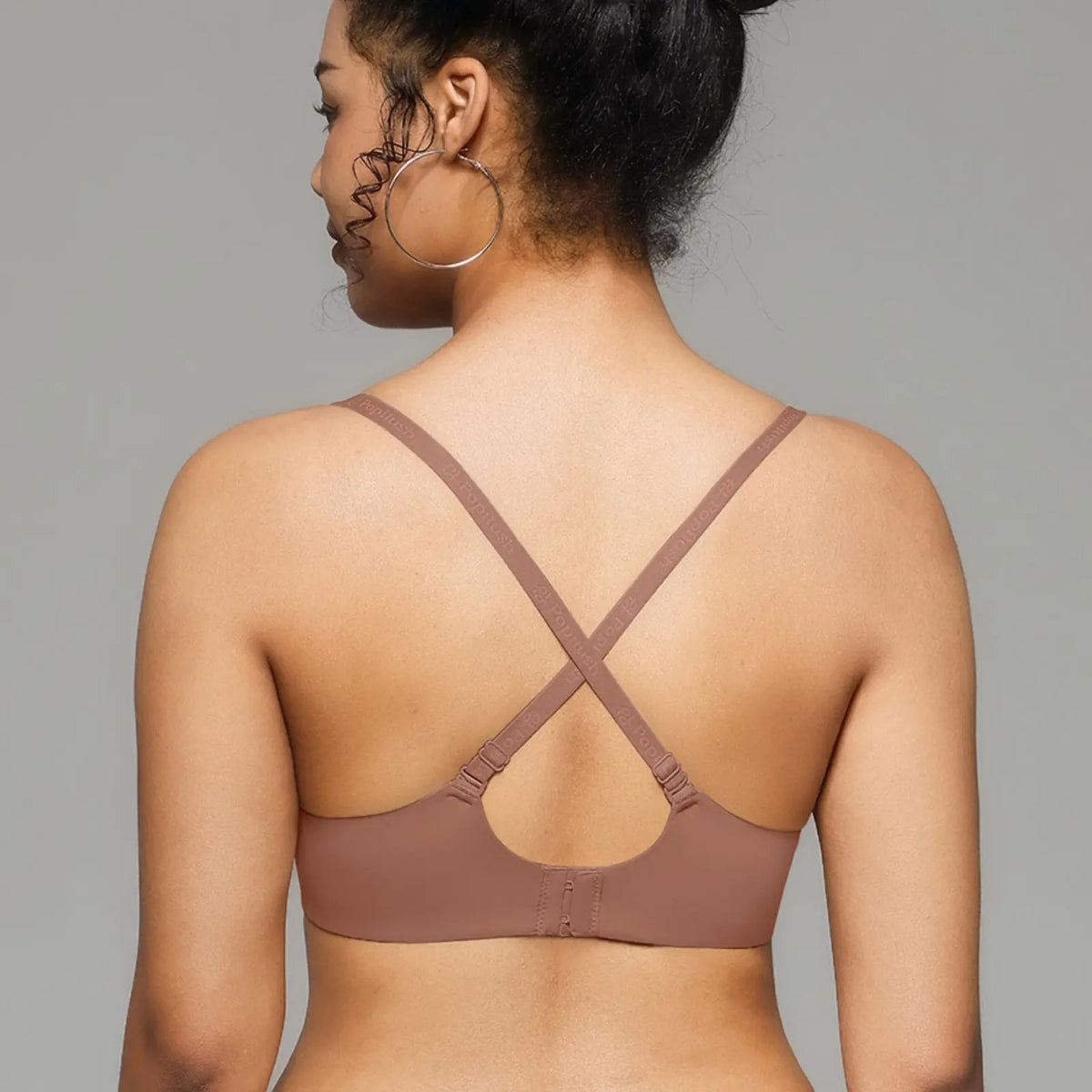 Women 2 Cups Lift Seamless Push Up Underwire T-Shirt Bra ✨ - image 6