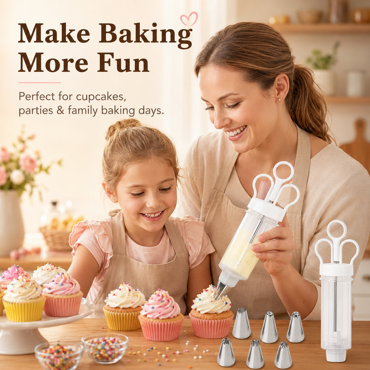 🧁 Easy Cake Decorating Gun – Beautiful Piping Made Simple - image 5