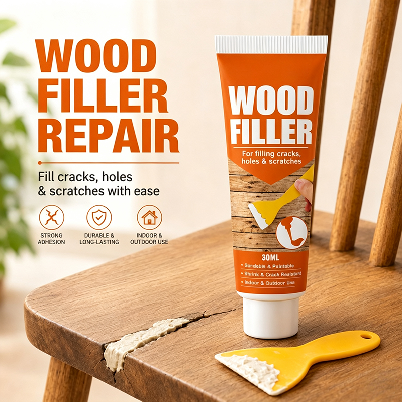 Wood Filler for Cracks and Holes 🛠️ - image 1