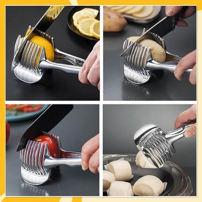 🔥 50% OFF TODAY – 2-Pack Stainless Steel Kitchen Slicing Guide - image 3