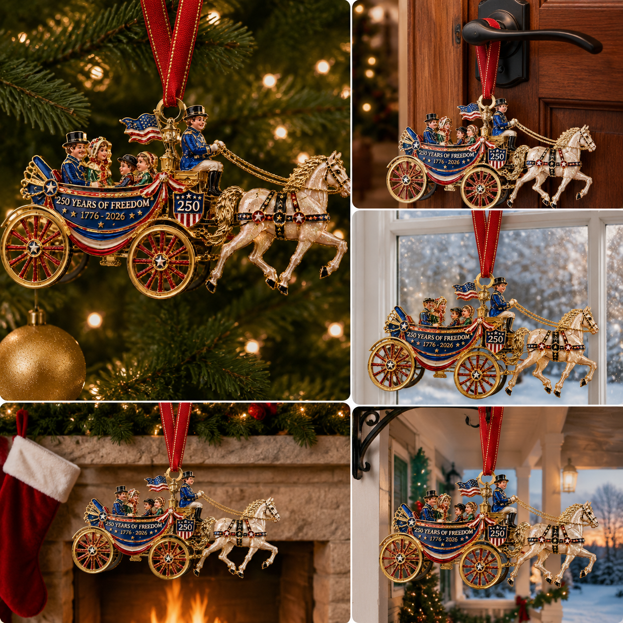 ✨250th Anniversary Edition "Journey of Freedom" Golden Carriage