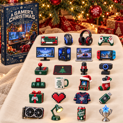 A Gamer’s Christmas 2026 Advent Calendar – 24 Collectible  Gaming Miniatures