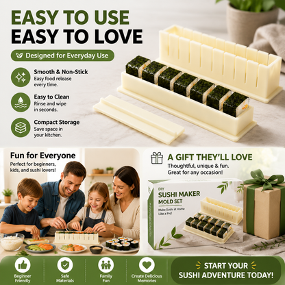 🍣 50% OFF Sushi Maker Mold – Perfect Homemade Rolls Made Easy - image 6