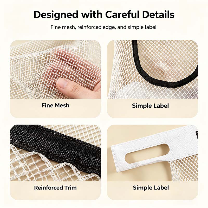 5PCS Grocery Garbage Bag Holder Trash Bag Dispenser Sticky Wall Mounted Mesh🛒 - image 2
