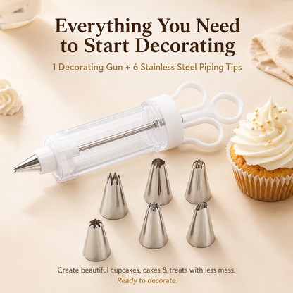 🧁 Easy Cake Decorating Gun – Beautiful Piping Made Simple - image 6