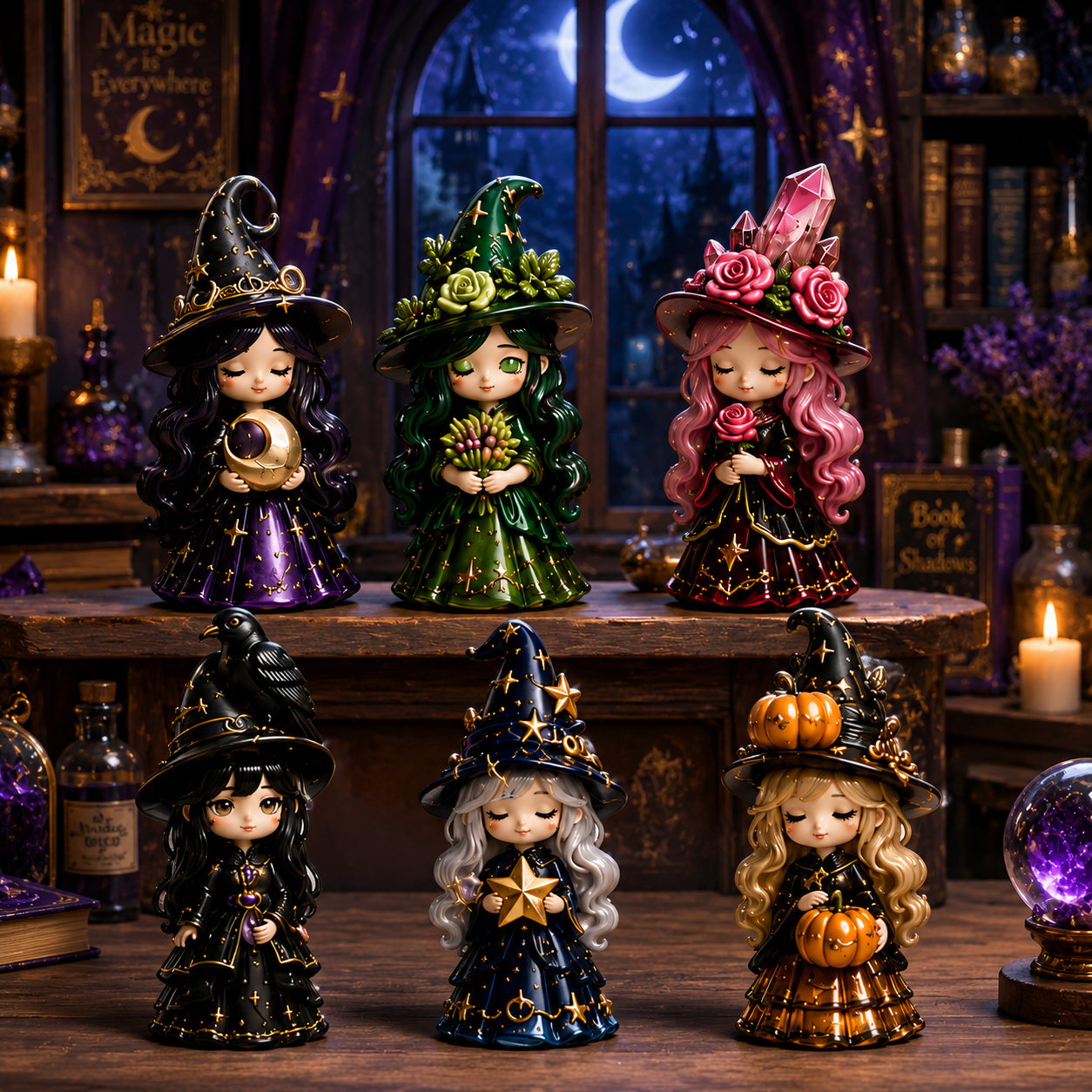 The Crystal Witch’s Apothecary Advent Calendar 2026 – 24 Nights of Magical Miniatures