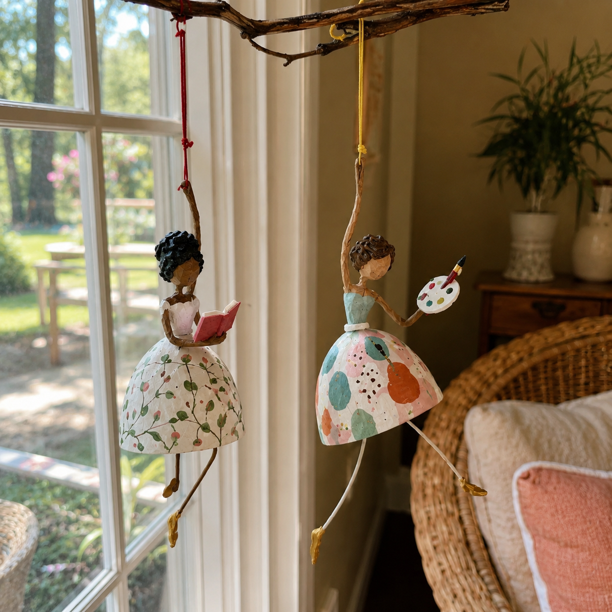 🌈Whimsical Dancing Lady Hanging Ornament - image 18