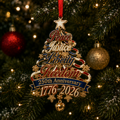 ✨250th Anniversary Christmas Tree Ornament
