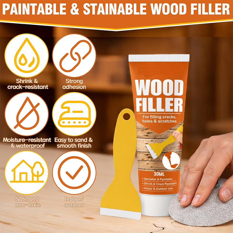 Wood Filler for Cracks and Holes 🛠️ - image 3