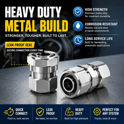 Stainless Steel Compression Tube Fitting Set - image 2