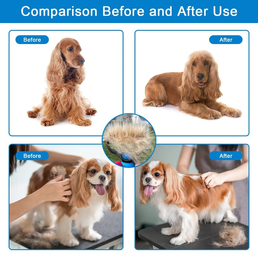 🐾 Professional Deshedding Tool for Dogs & Cats – Gentle, Efficient & Fur-Free Home ✨💖 - image 5