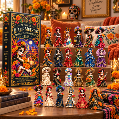 Día de Muertos Marigold Catrina Atelier Advent Calendar 2026