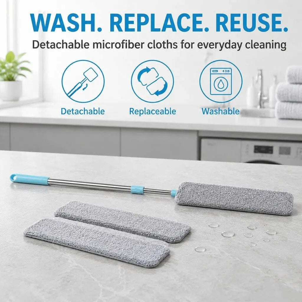 Replacement Gap Duster for Home Corner Place, Durable Flexible Arbitrary Bending Microfiber Dust Brush🧹 - image 8