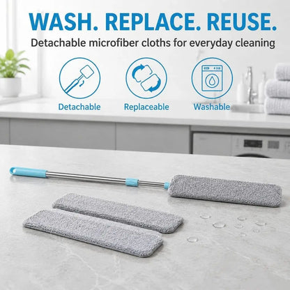 Replacement Gap Duster for Home Corner Place, Durable Flexible Arbitrary Bending Microfiber Dust Brush🧹 - image 8