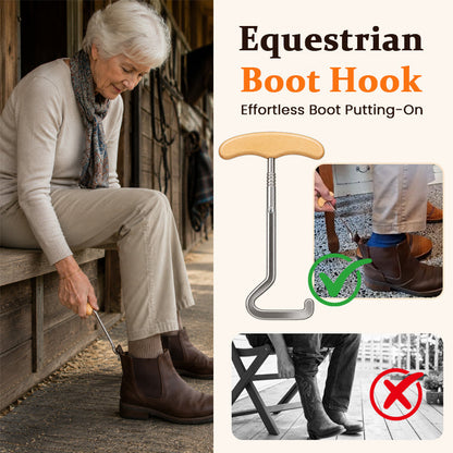 👞 Horse-Shaped Shoe Horn Hook for Easy Wear - image 1