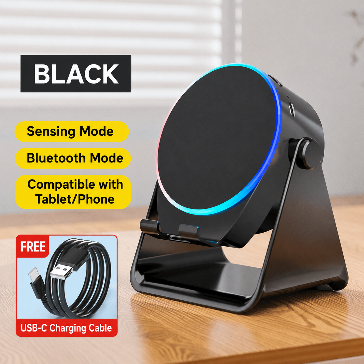 📱PUTARE Wireless Induction Audio Speaker Stand - image 11