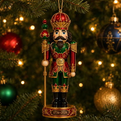 Limited anniversary edition✨2026 America 250th Anniversary Royal Nutcracker King Christmas Ornament