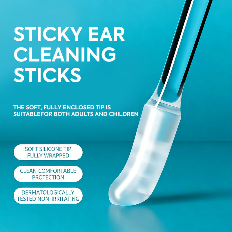 Sticky Ear Cleaning Sticks - Gentle, Visible Ear Care - image 1