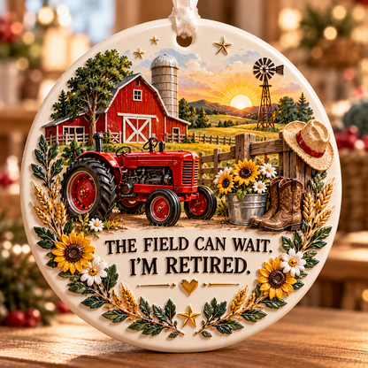 🎉 Retirement Career Ornament