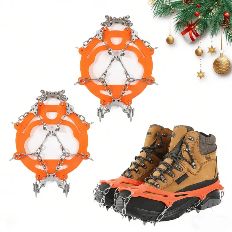 🧊 50% OFF Ice Cleats for Shoes – Anti-Slip Snow Grips for Winter Walking & Hiking - image 1