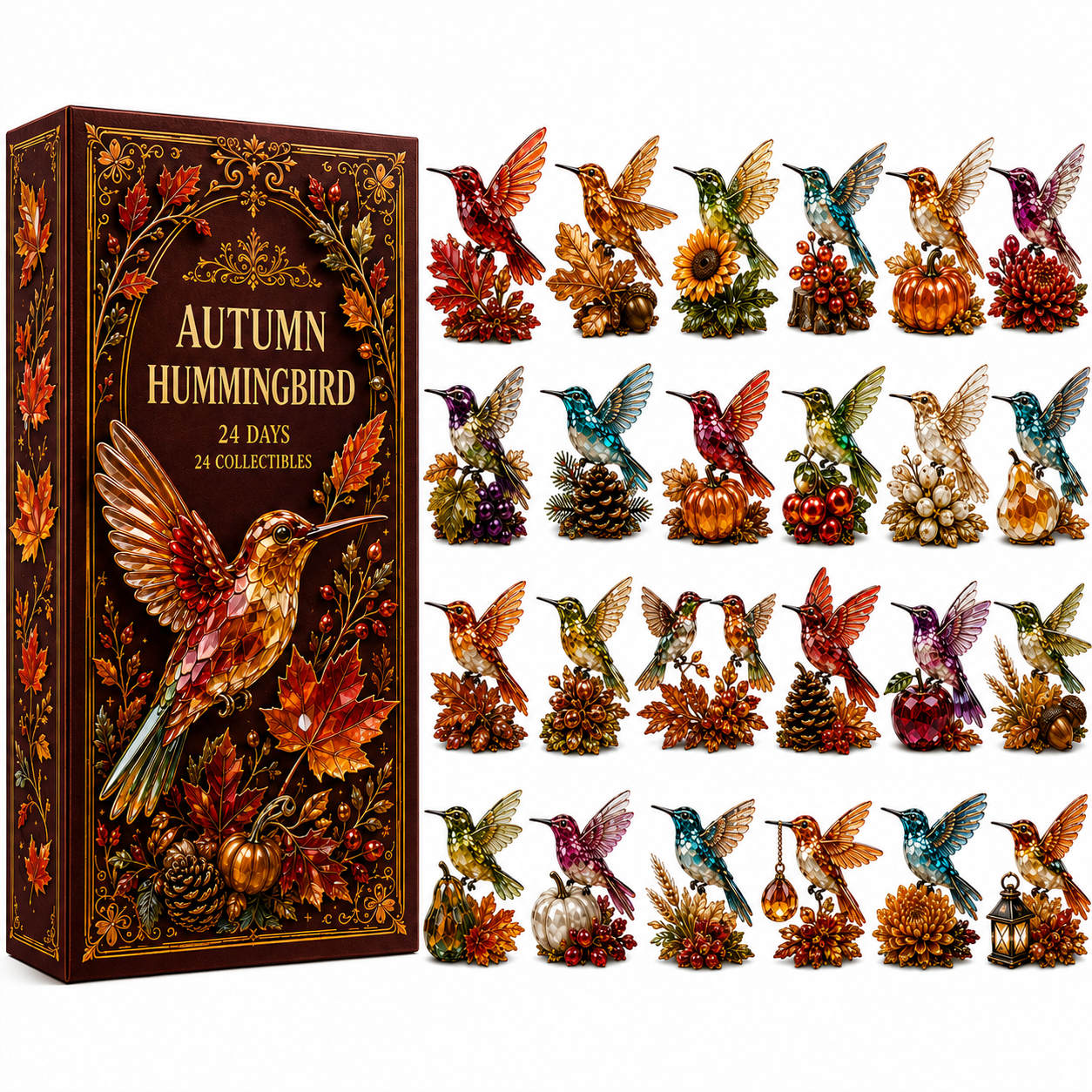 🔥Last 50 pcs✨⏰Last day 50% off🔥✨24-Day Advent Calendar - Hummingbird