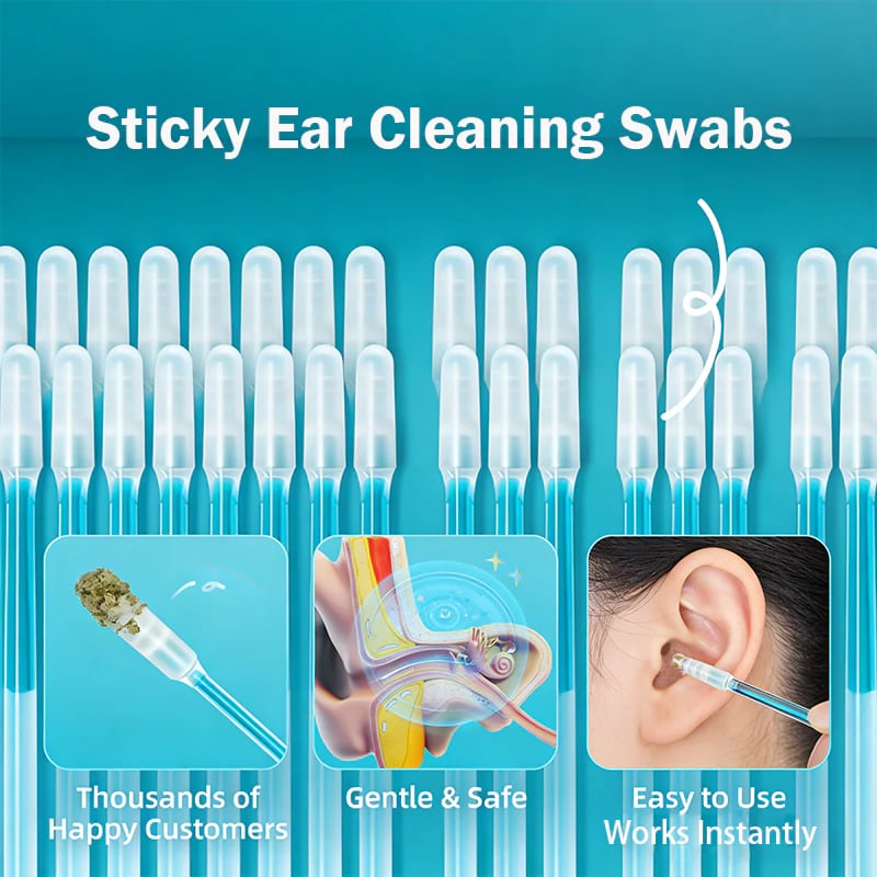 Sticky Ear Cleaning Sticks - Gentle, Visible Ear Care - image 9