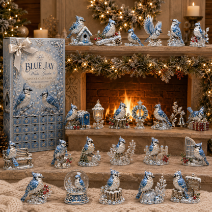 🔥Last 30 pcs✨⏰Last day 50% off🔥✨24-Day Advent Calendar - Blue Jay