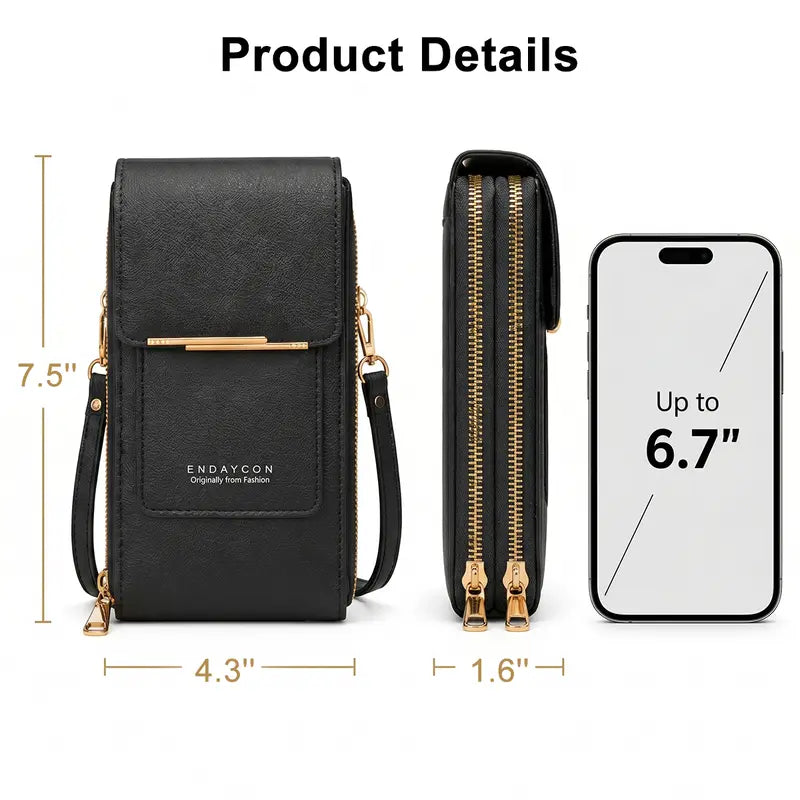 Touchscreen Sensitive Phone Bag with Multiple Colors, Use Phone Without Taking It Out 📱