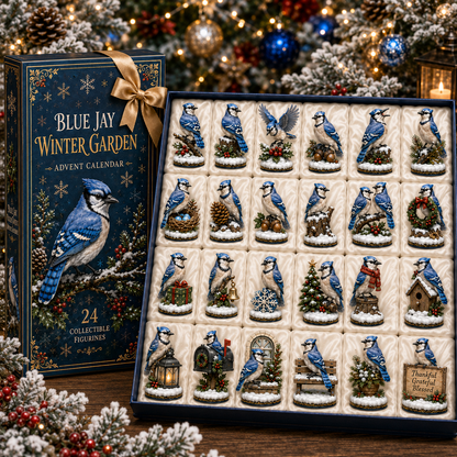 🔥Last 30 pcs✨⏰Last day 50% off🔥✨24-Day Advent Calendar - Blue Jay