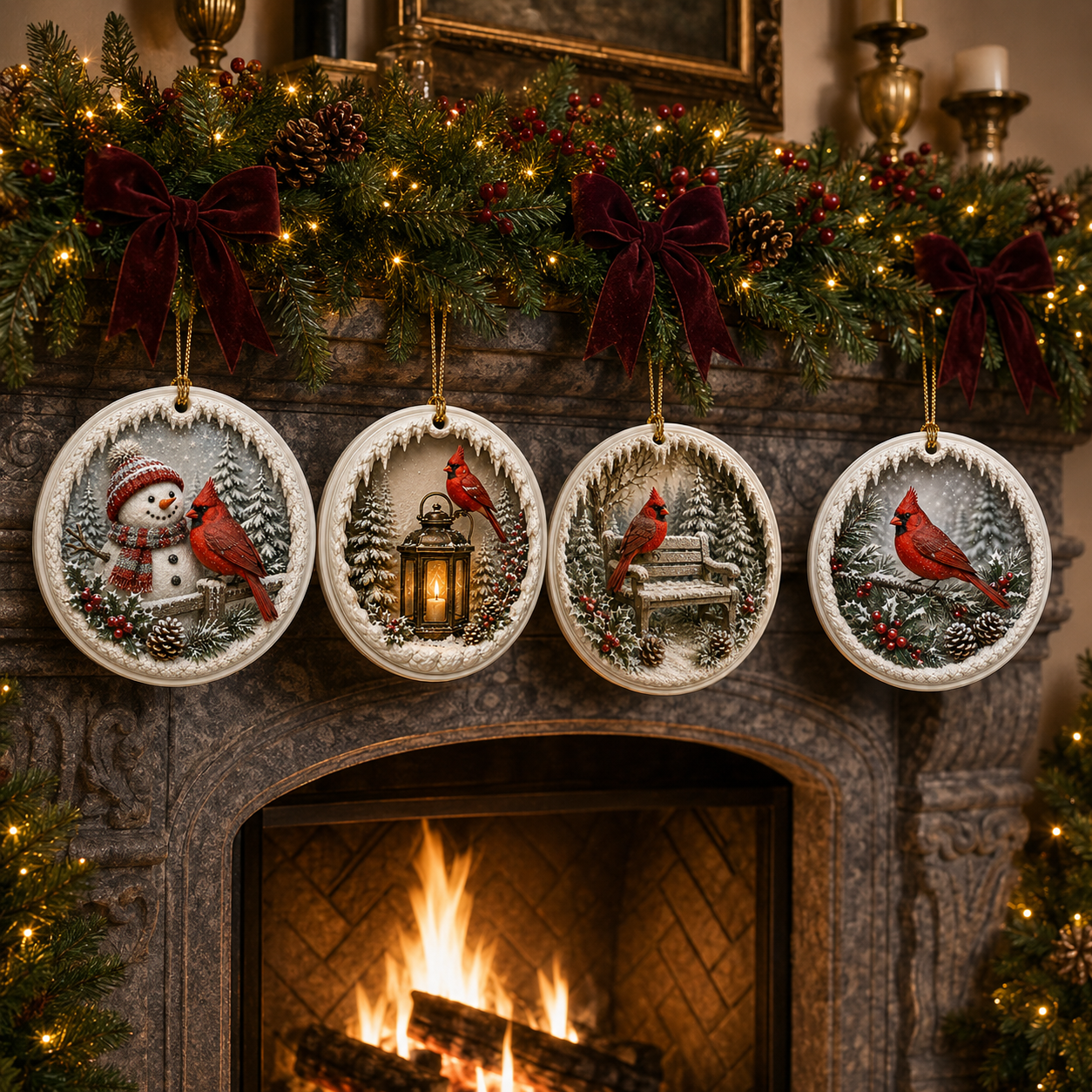 🔥LAST DAY 50% OFF✨Cardinal Ornament