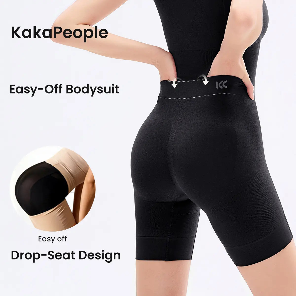 Tummy Control Butt Lifter Faja Bodysuit, Back Support Scrunch Back Open Design🧘 - image 6