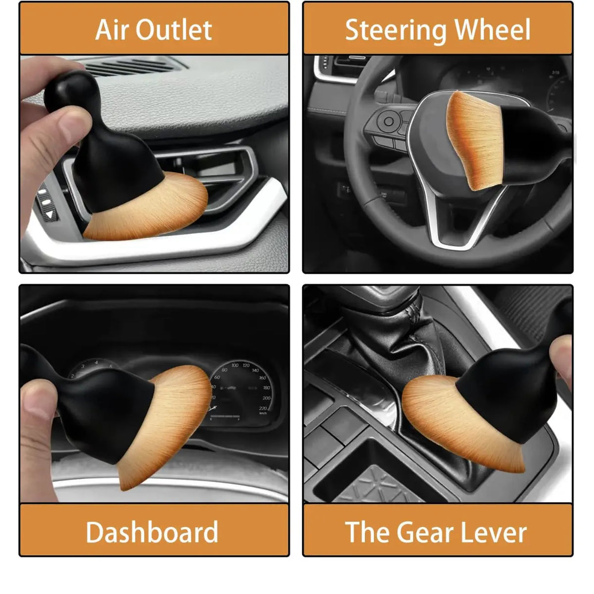 Car Air Conditioner Outlet Dashboard Cleaning Brush Auto Interior Dust Brush🧹 - image 8