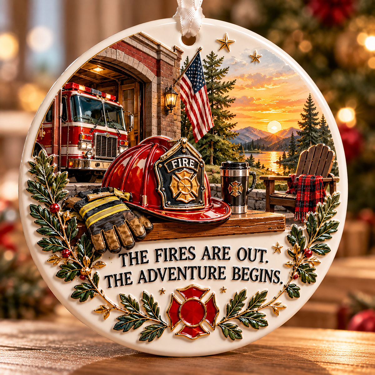 🎉 Retirement Career Ornament