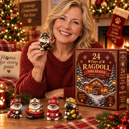 24 Days of Courage & Cuddles — Ragdoll Fire Rescue Advent Calendar 2026