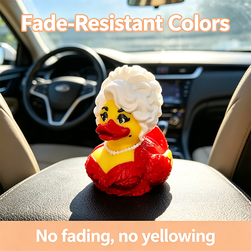 Dolly Duck - 3D Printed Collectible, Cute Desk & Car Decor🦆 - image 3