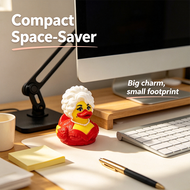 Dolly Duck - 3D Printed Collectible, Cute Desk & Car Decor🦆 - image 2