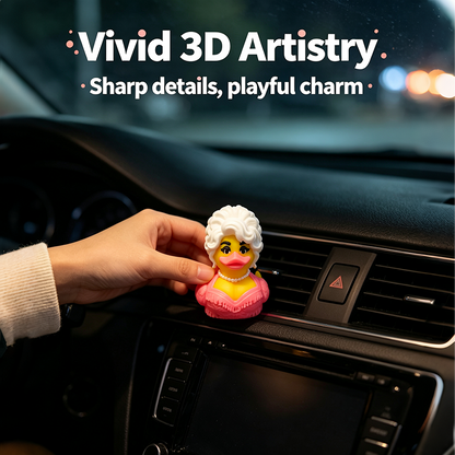 Dolly Duck - 3D Printed Collectible, Cute Desk & Car Decor🦆 - image 7